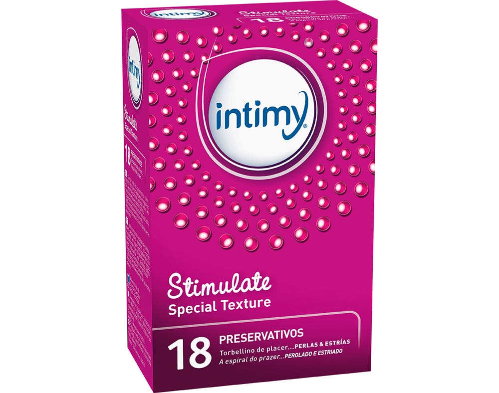 PRESERVATIVOS INTIMY STIMULATE 18UN