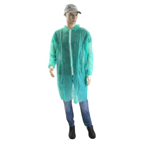 Blouse de travail PLP 25g/m² vert Paredes