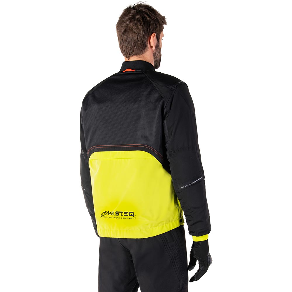 Alpinestars - Blouson Mootant Waterproof Noir / Jaune fluo
