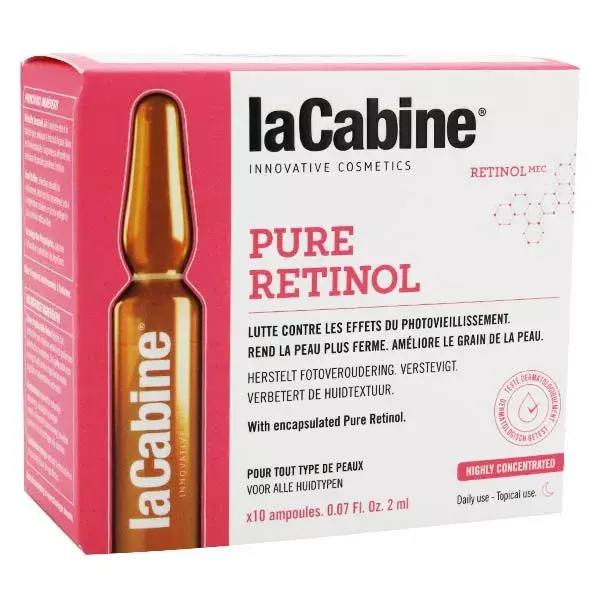 Ampolas de Retinol Pure LaCabine 10x2ml