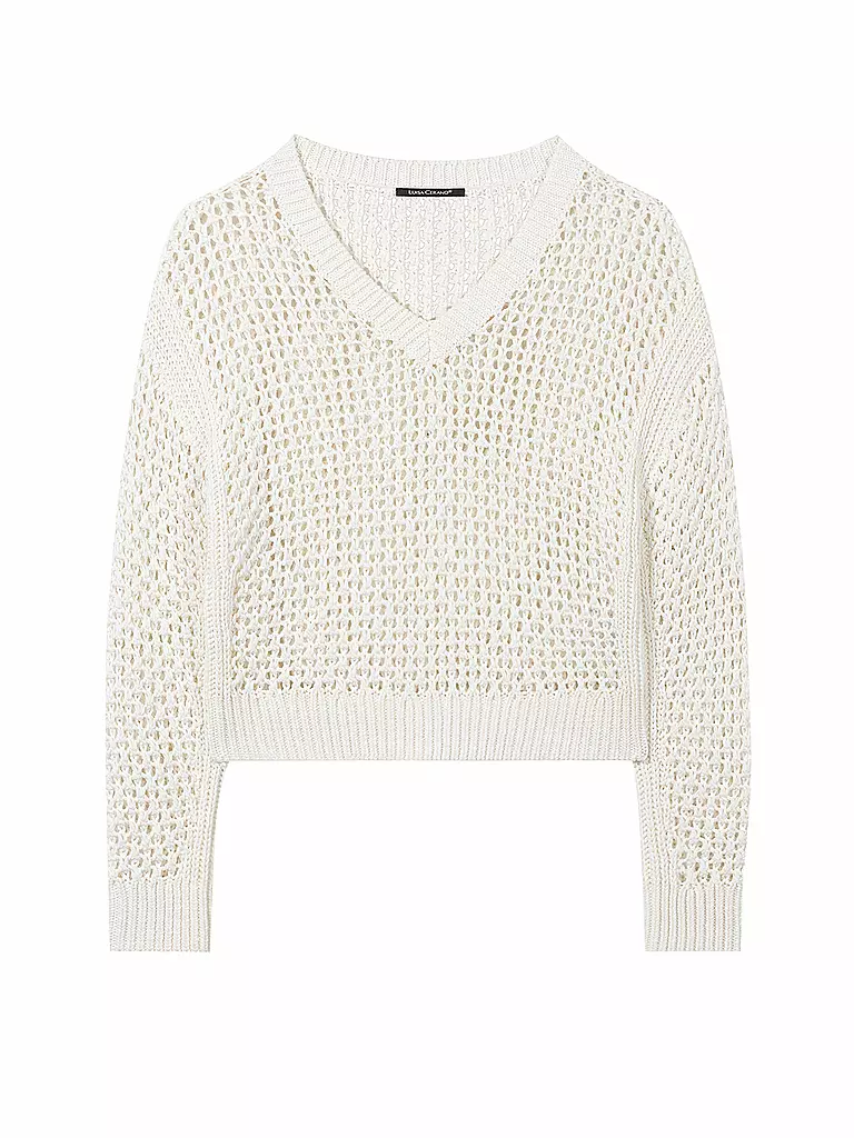 LUISA CERANO Pullover weiss