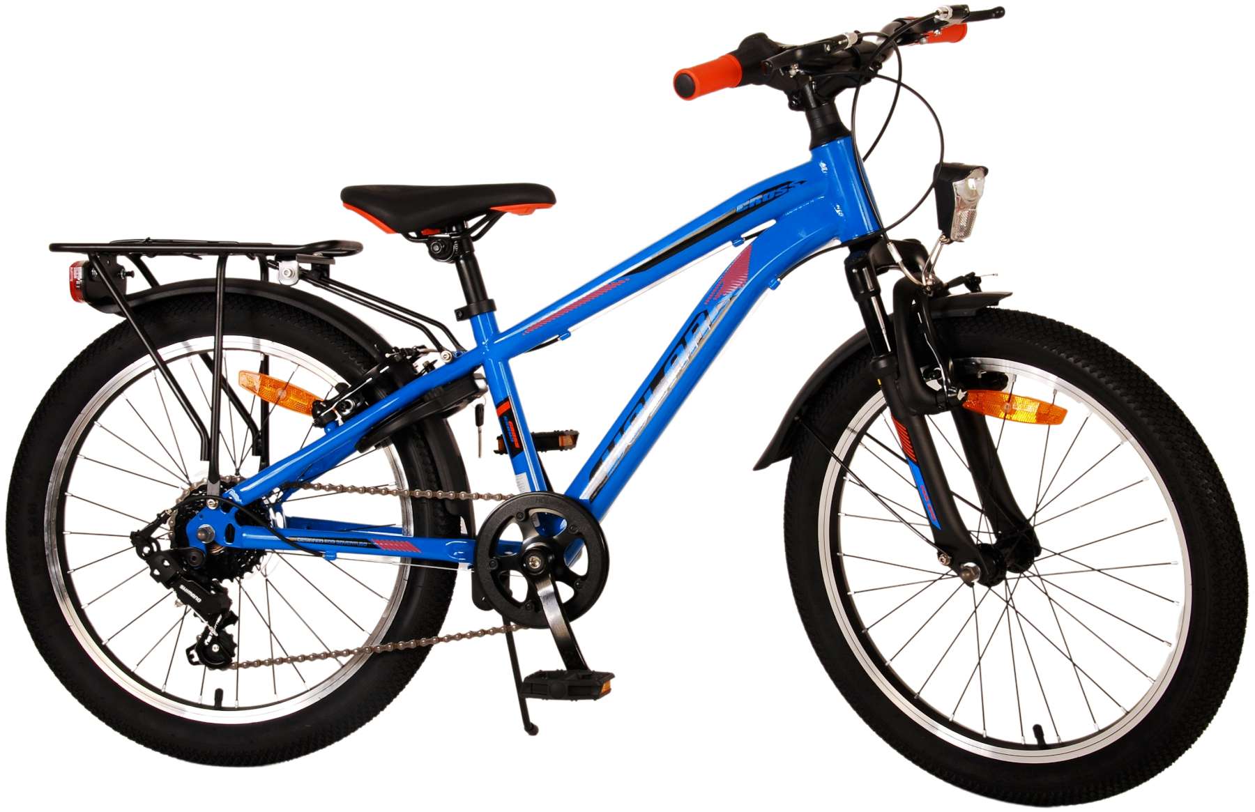 TPFSports Cross Kinderfahrrad - Jungen - 20 Zoll - Rücktritt + Handbremse - 6 Gänge - Silber