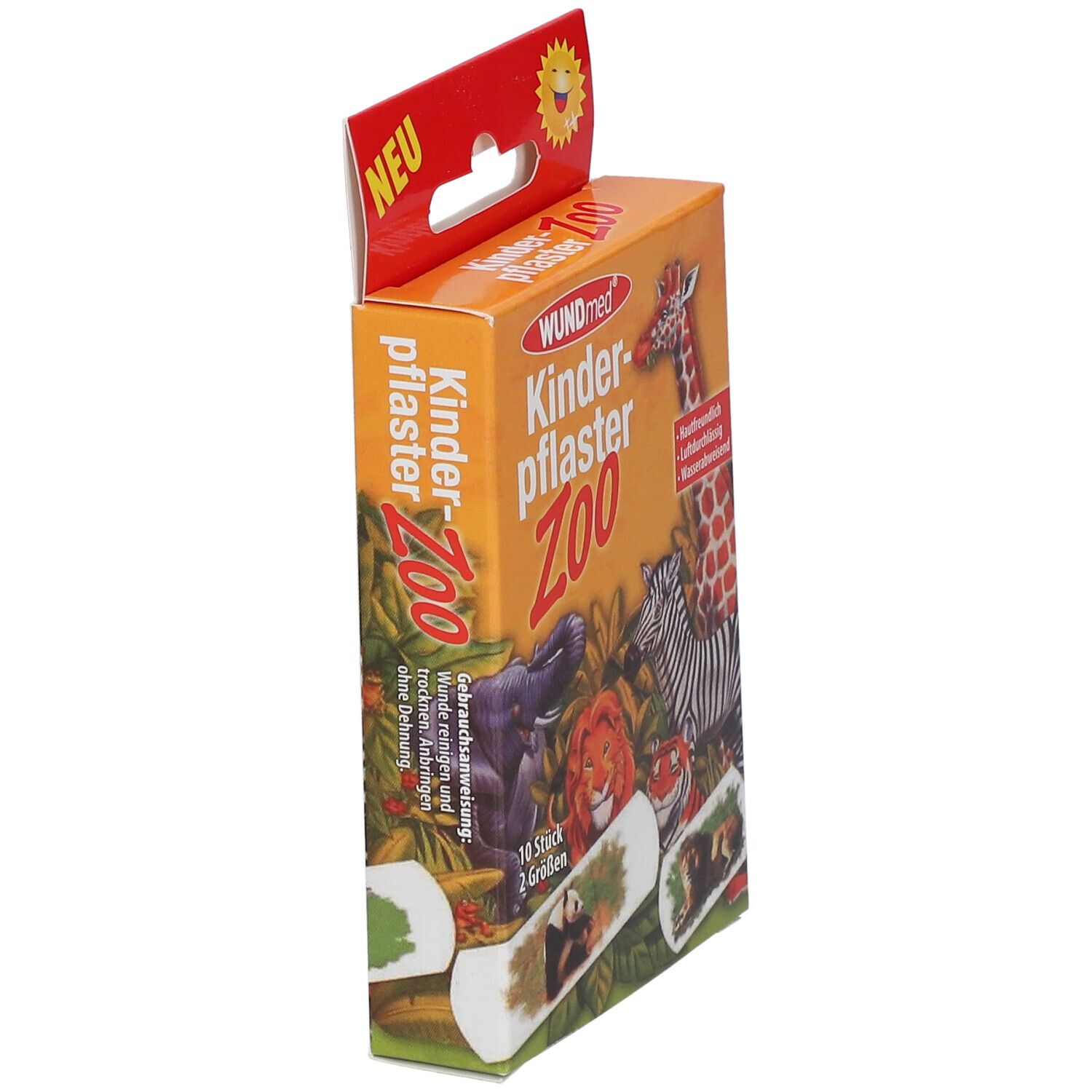 WUNDmed® Kinderpflaster Zoo 2 Grössen