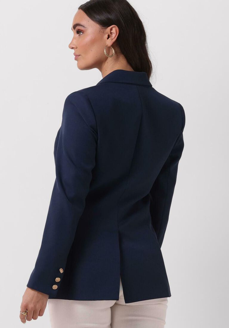 ACCESS blauwe access blazer double-breasted blazer with buttons