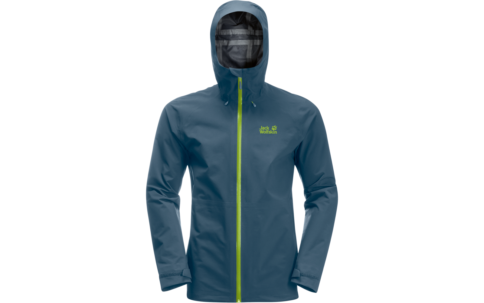 Jack Wolfskin Highest Peak Herren Regenjacke dark sea