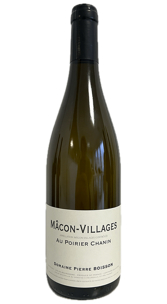 Pierre Boisson : Mâcon-Villages Au Poirier Chanin 2020 Bourgogne-Mâcon-Villages-Blanc-