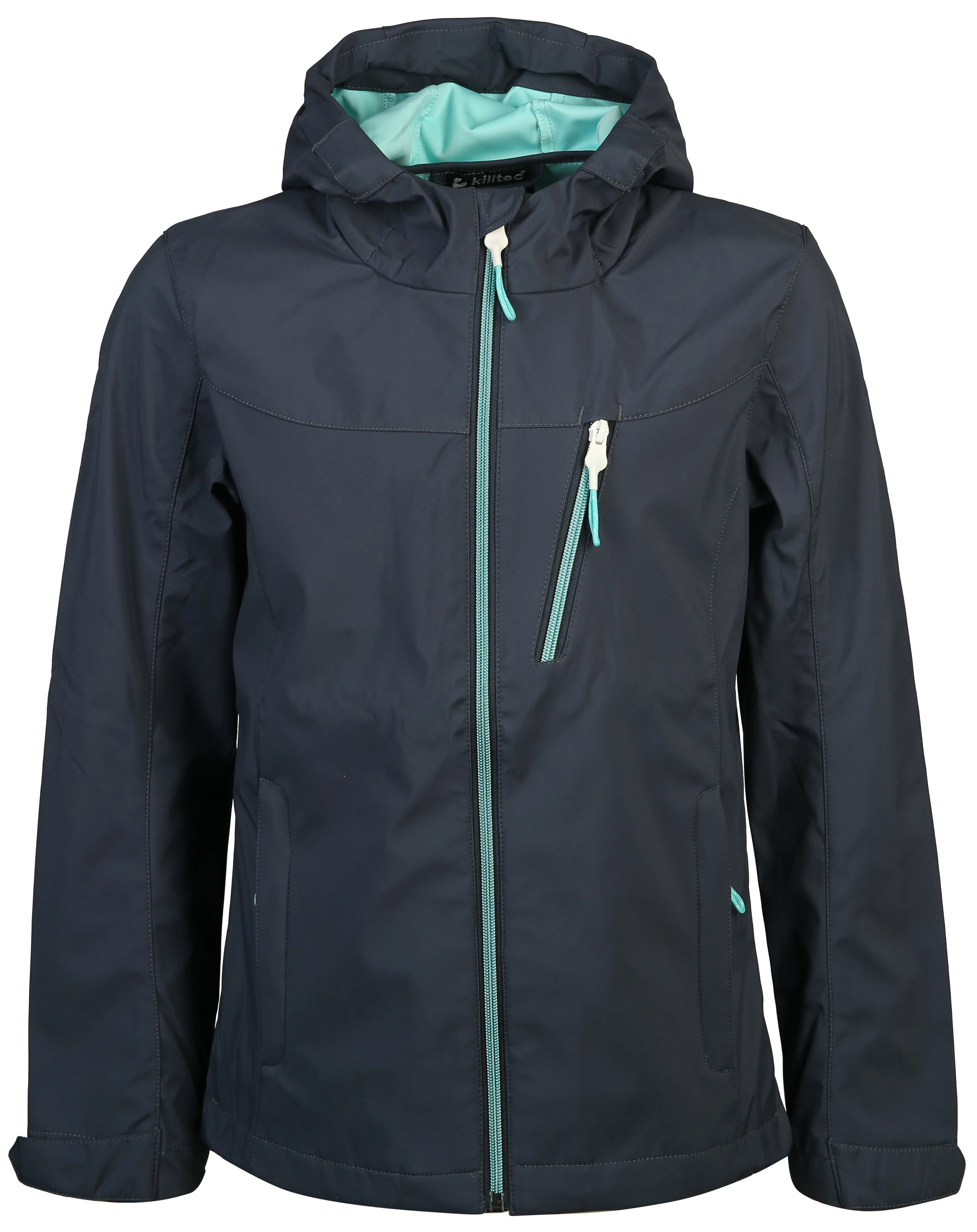Softshelljacke KOS 54 GRLS in blue anthracite