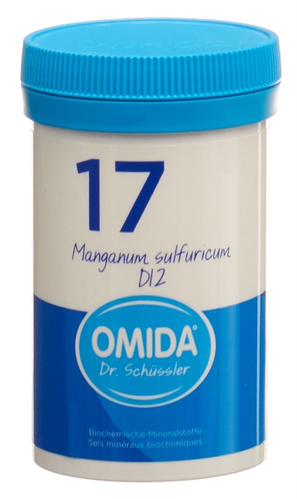 Omida Nr17 Manganum sulfuricum Tabl 12 D Ds 100 g