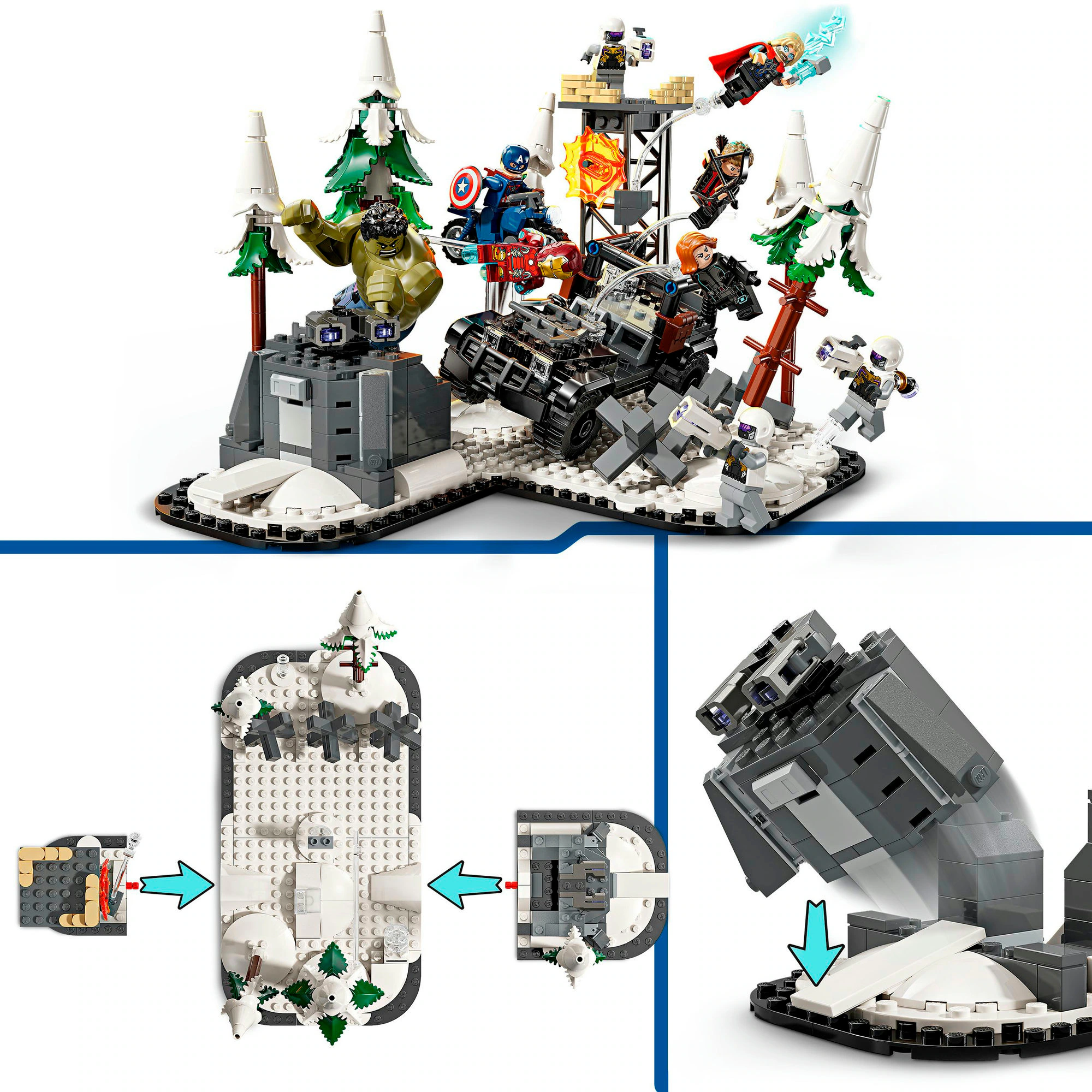 LEGO Konstruktionsspielzeug Marvel Super Heroes Avengers Assemble: Age of Ultron
