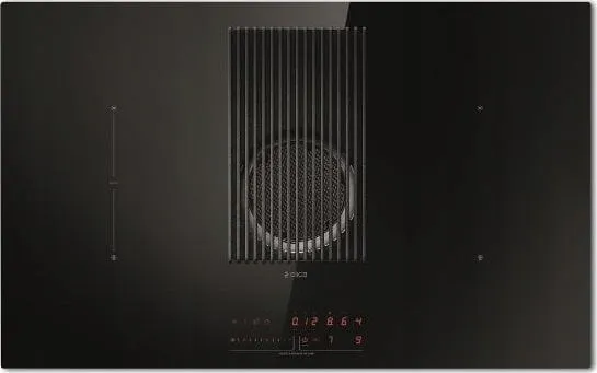 Elica NikolaTesla Prime  BL/F/83 - Induktionskogeplade med integreret emhætte - 830 mm. - Til Recirkulation