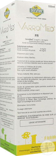 Beevital VarroMed Dispersion Pour Ruche 555ml