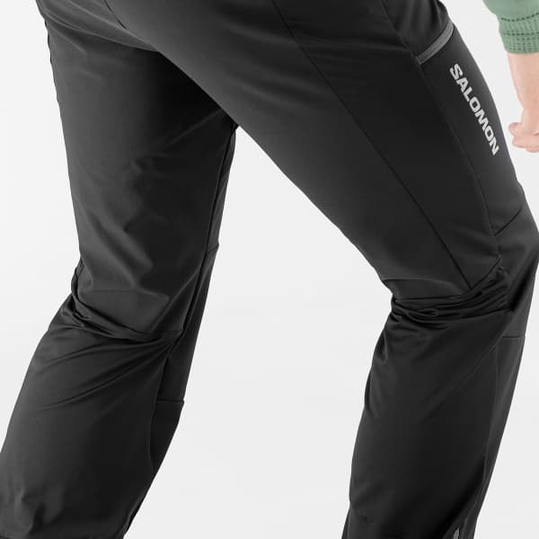 Pantalon ski de randonnée SALOMON MTN SOFTSHELL PANT M DEEP BLACK
