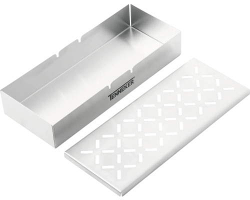 Tenneker rookbox roestvrij staal 22,5x9,7cm