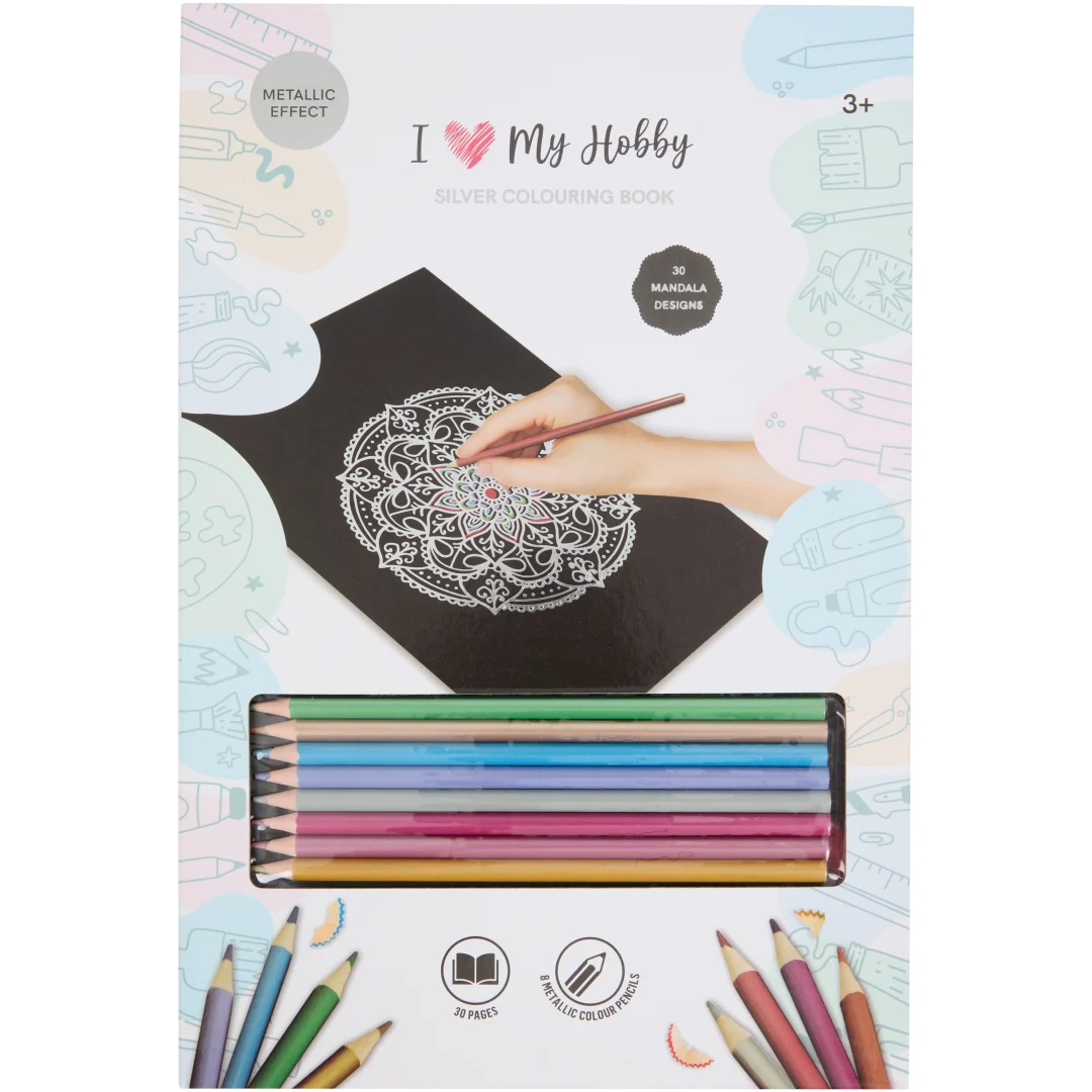I Love My Hobby kleurboek Diverse varianten
