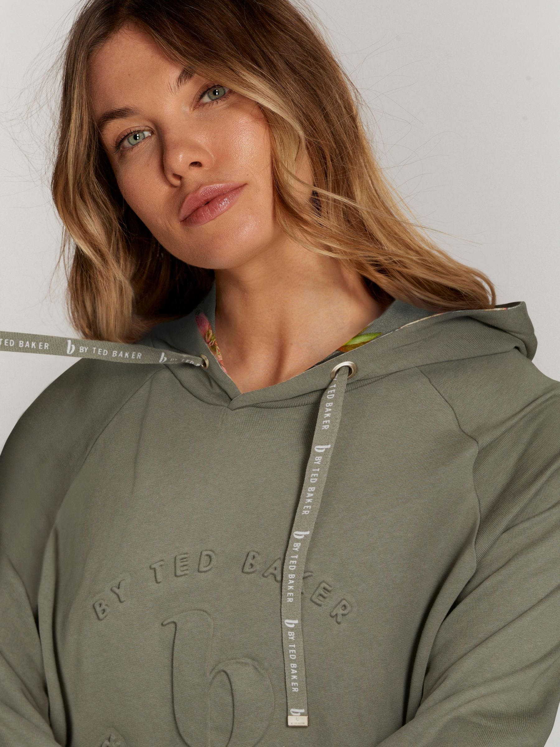 Kakigroen - B by Ted Baker Longline Hoodie