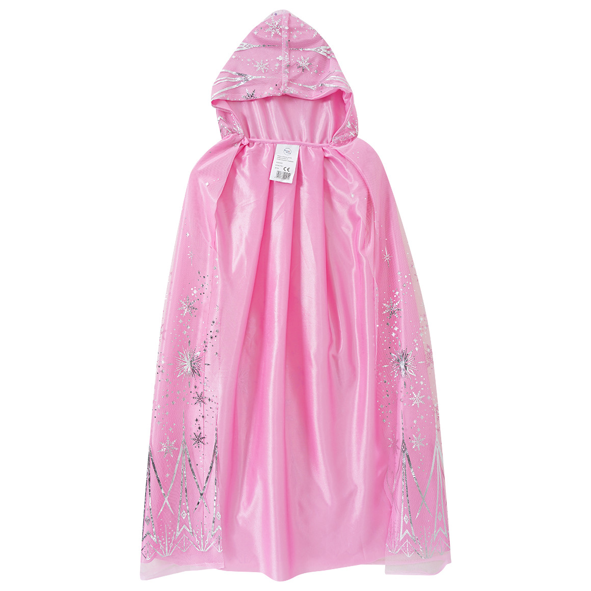 Topolino Prinzessinnen-Cape mit Glitzer-Print rosa