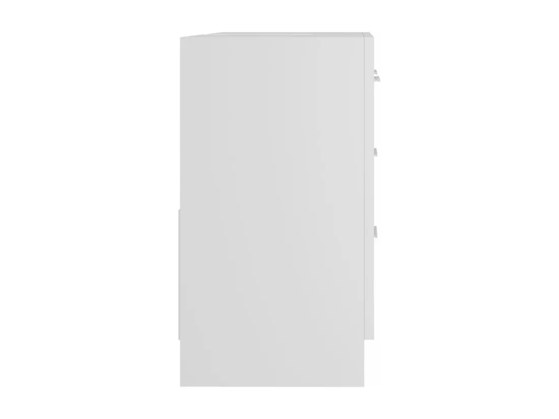 Armoire d'évier Blanc 63x30x54 cm Bois d'ingénierie