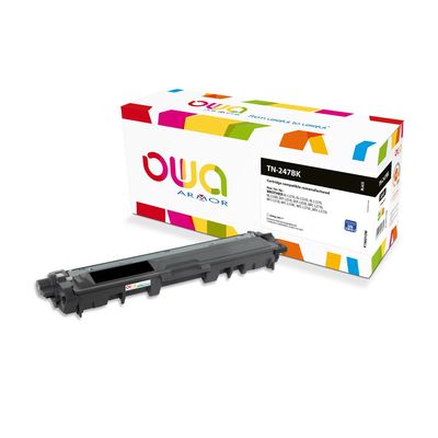 Cartouche laser compatible Brother TN247 - noir - Owa K18601OW
