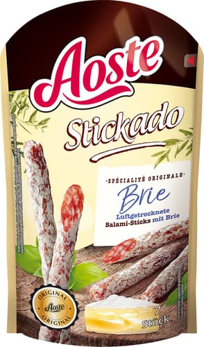 Aoste Stickado mit Brie-Käse