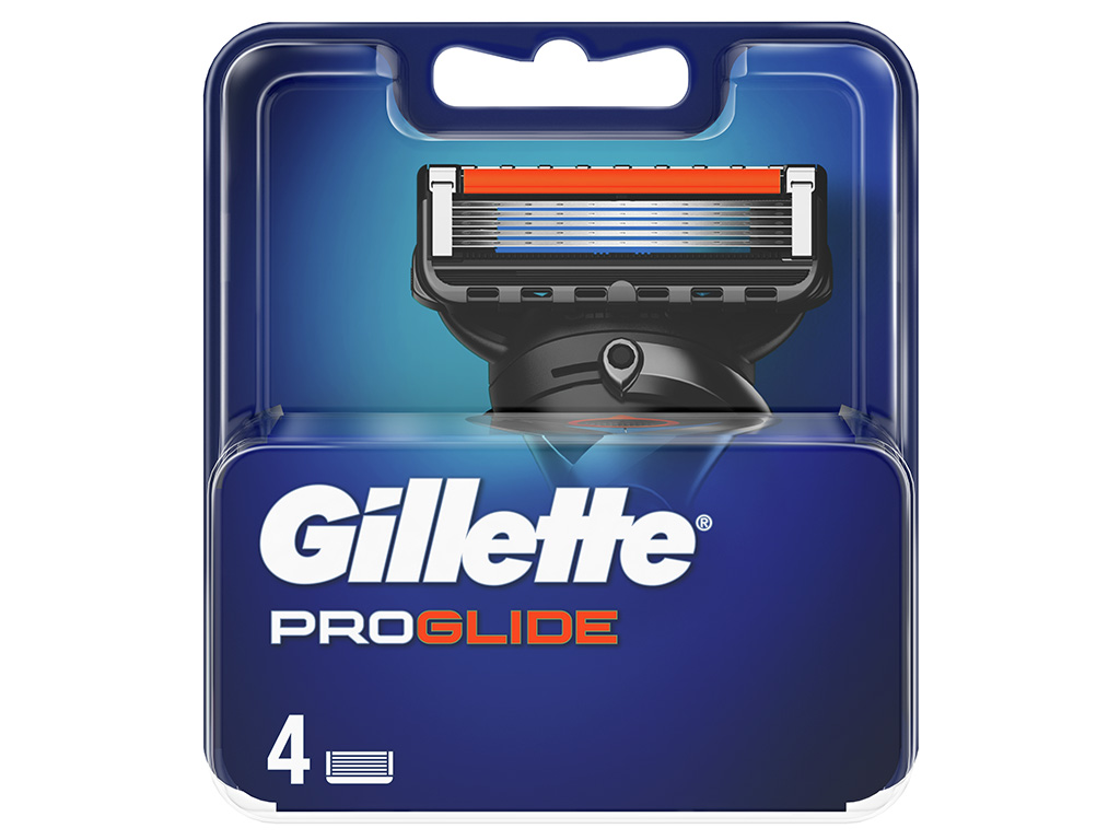 RECARGA DE LÂMINAS PROGLIDE GILLETTE 4 UN