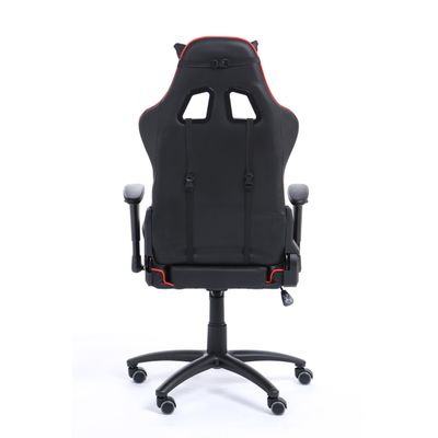 Fauteuil gamer SPORTING - accoudoirs réglables - noir et rouge