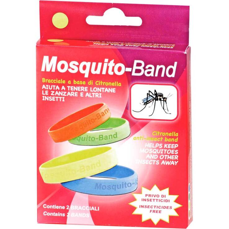 Mosquito Band Natürl. Schutz geg.Mückenstiche, 2 St