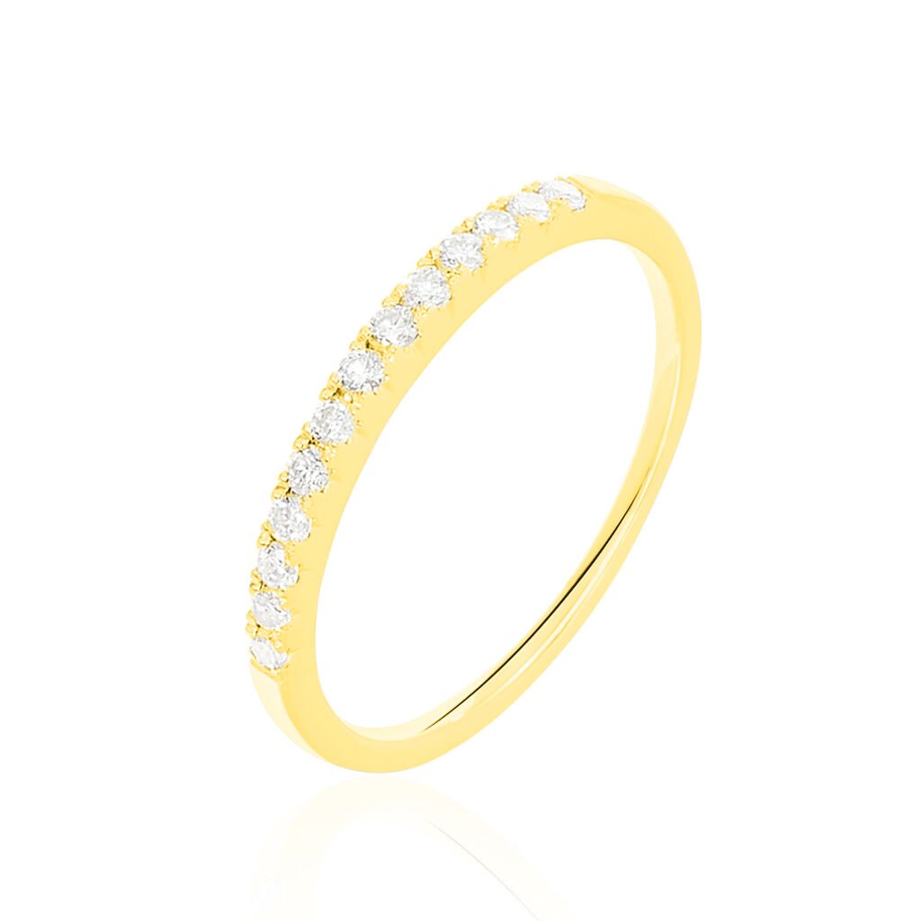 Alliance Pristina Or Jaune Diamant
