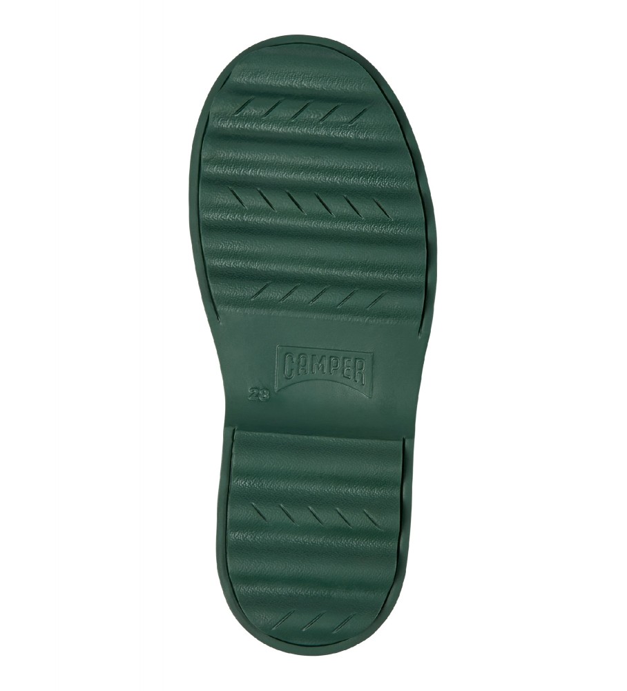 Botas de couro verde Camper North
