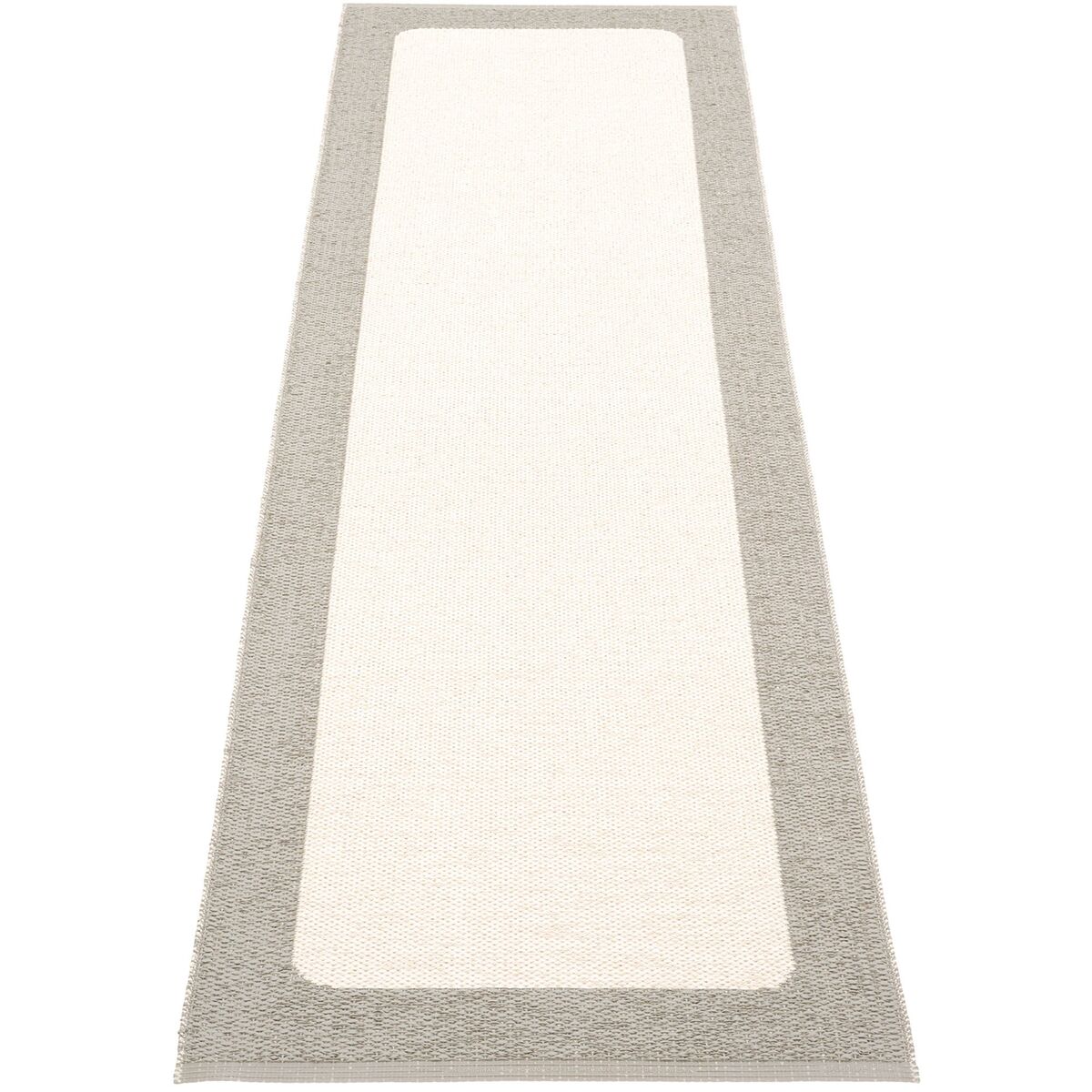 Gulvteppe Ilda, 70 x 240 cm., warm grey/vanilla
