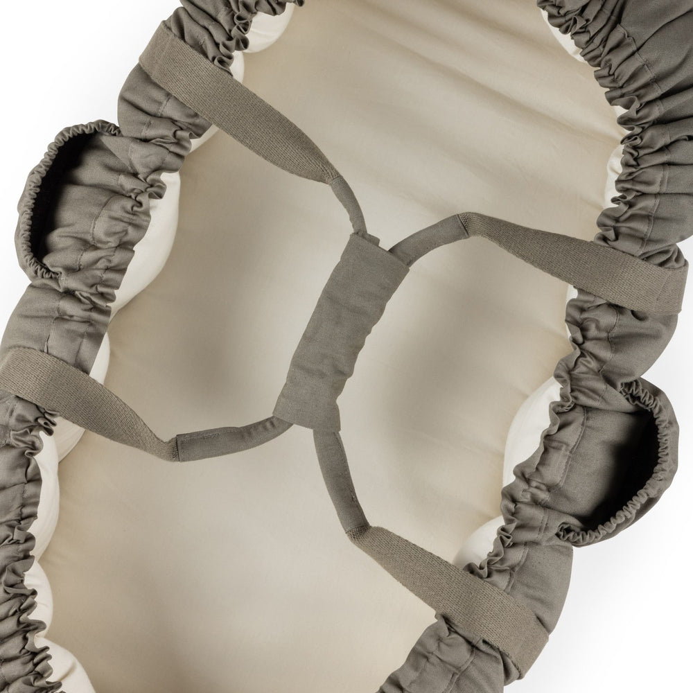 Køb Sebra Dark Olive 3-I-1 Babynest