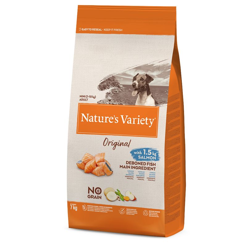 Nature's Variety Original No Grain Mini Adult saumon