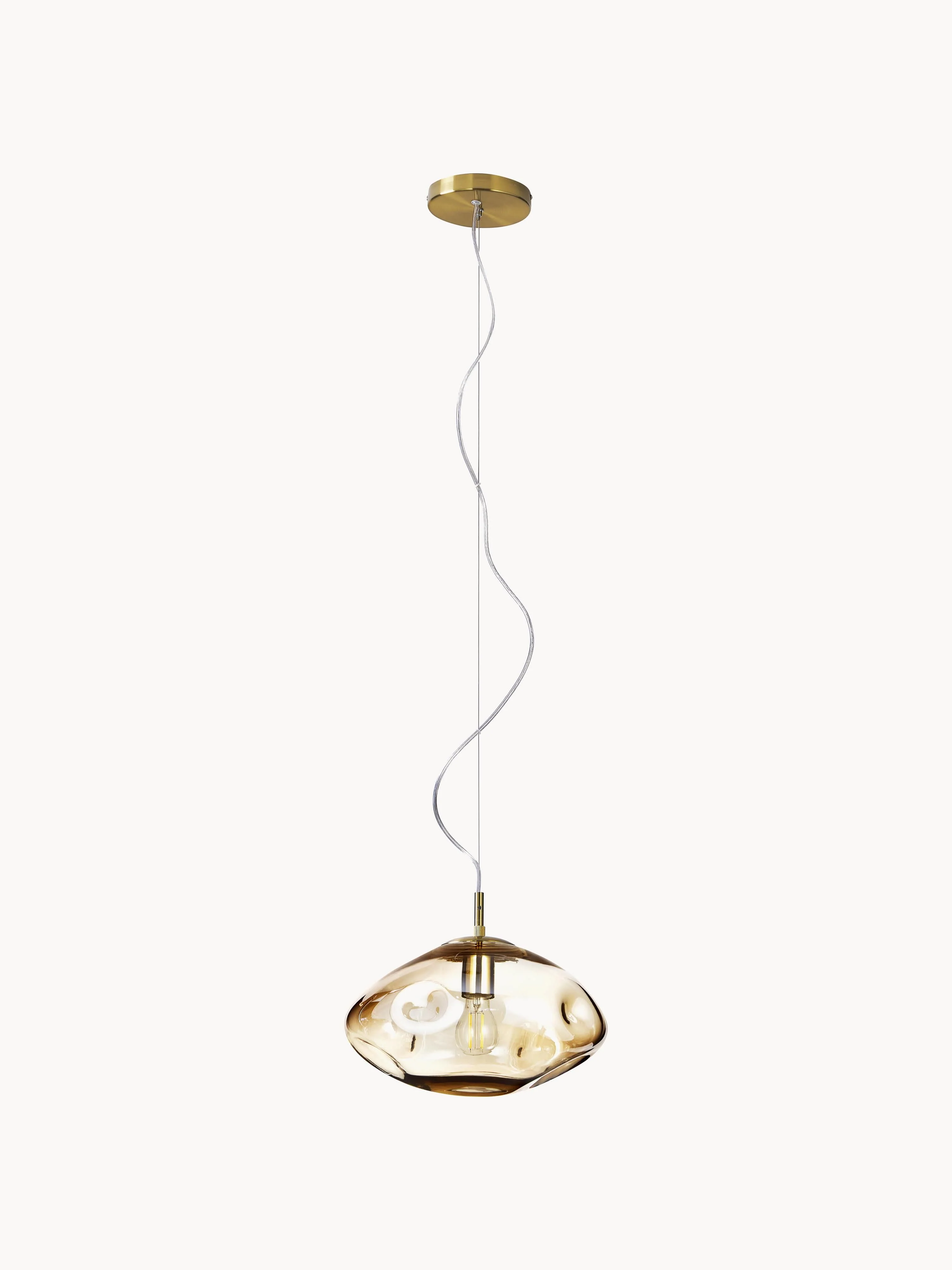 Hanglamp Amora van glas