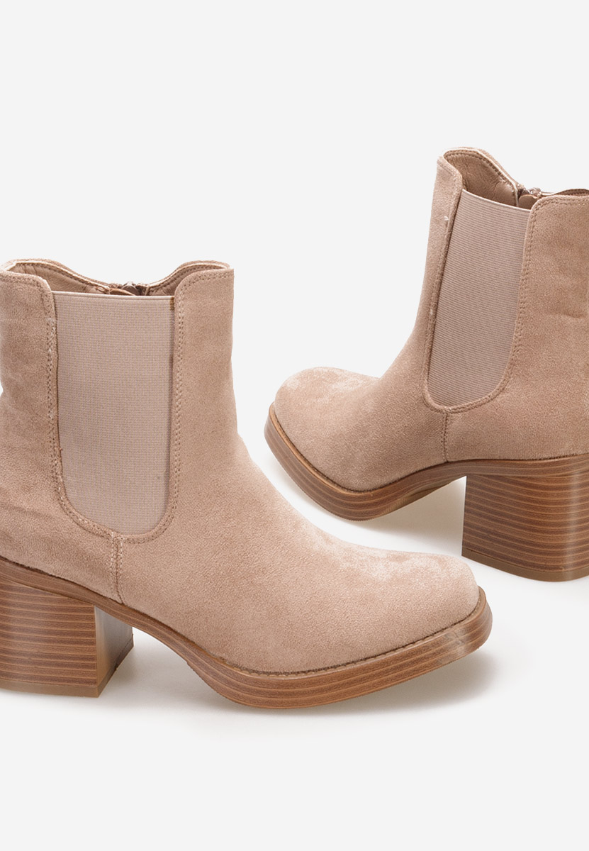 Bottines chelsea femme kaki Astroria