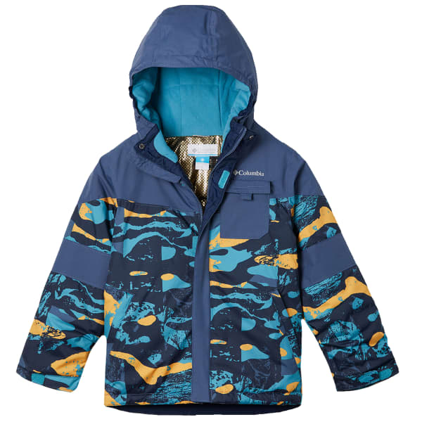Veste de ski COLUMBIA MIGHTY MOGUL II JACKET JR SHASTA GEOGLACIAL/DARK MOUNTAIN