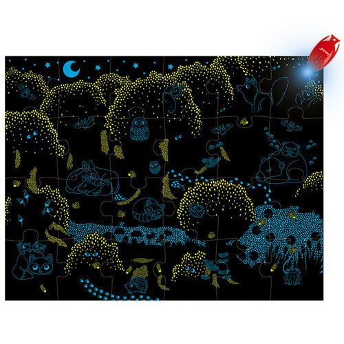 Janod magische puzzel het bos - 24st
