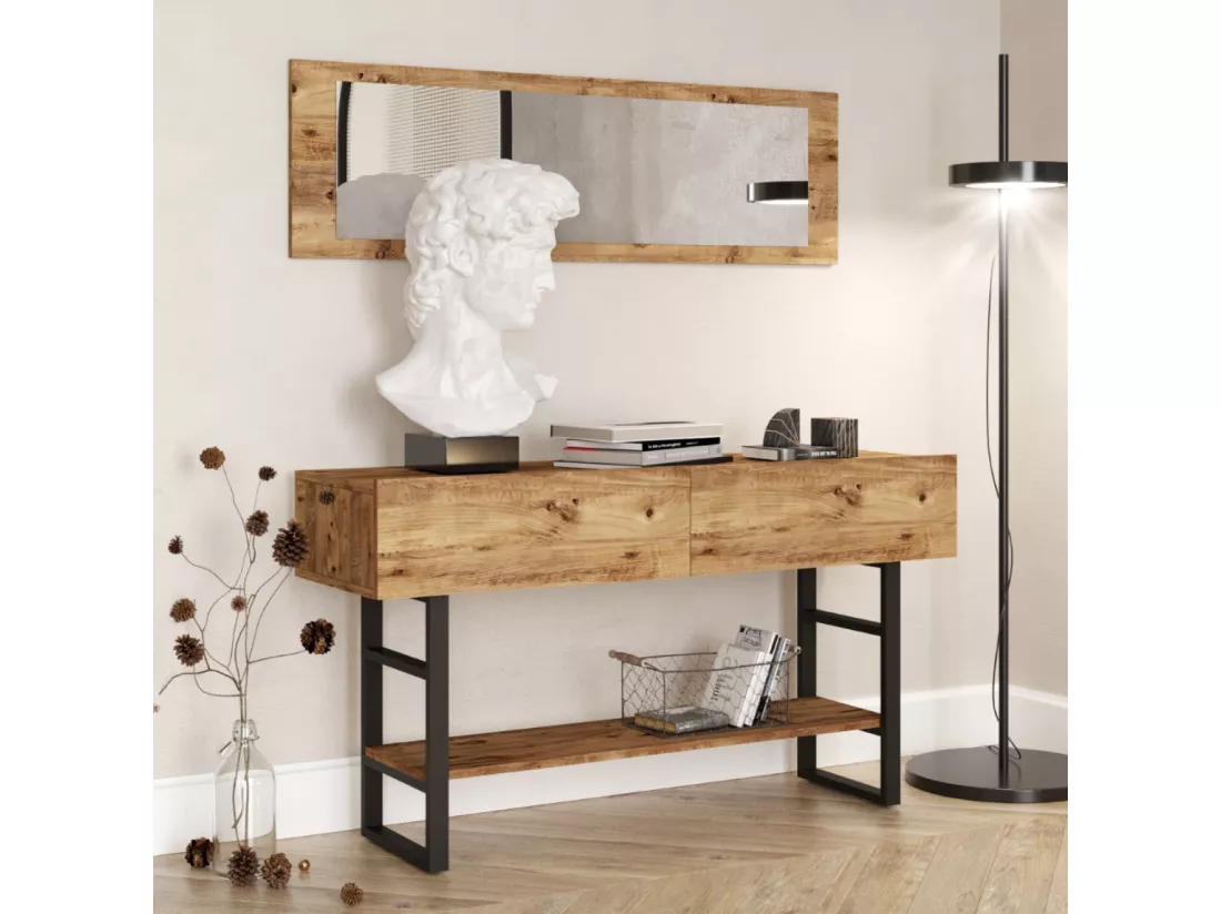 Console style industriel TARA