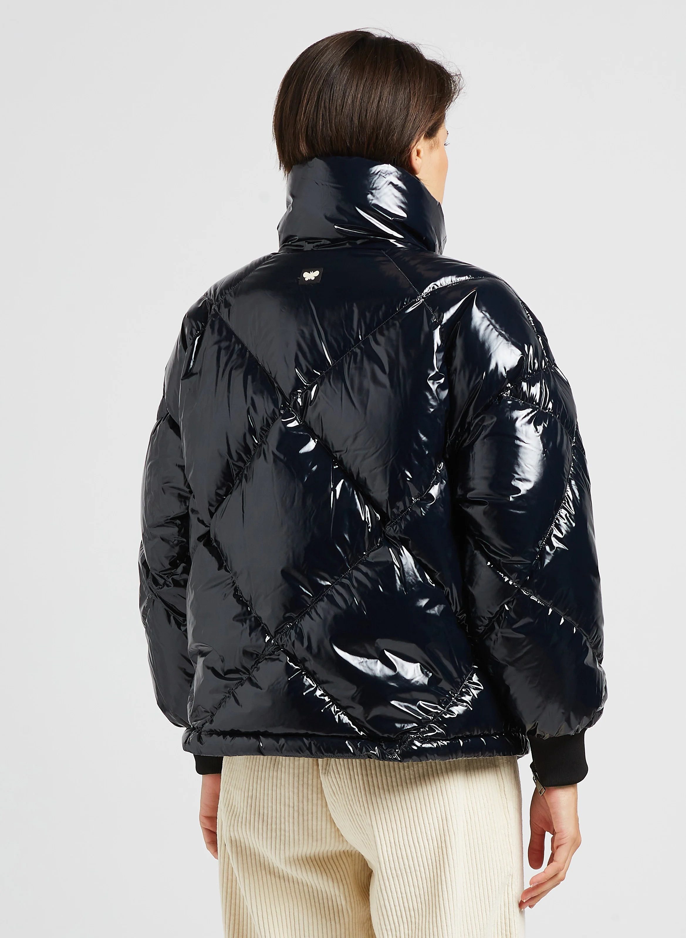 KURT - Doudoune col montant imperméable| Noir