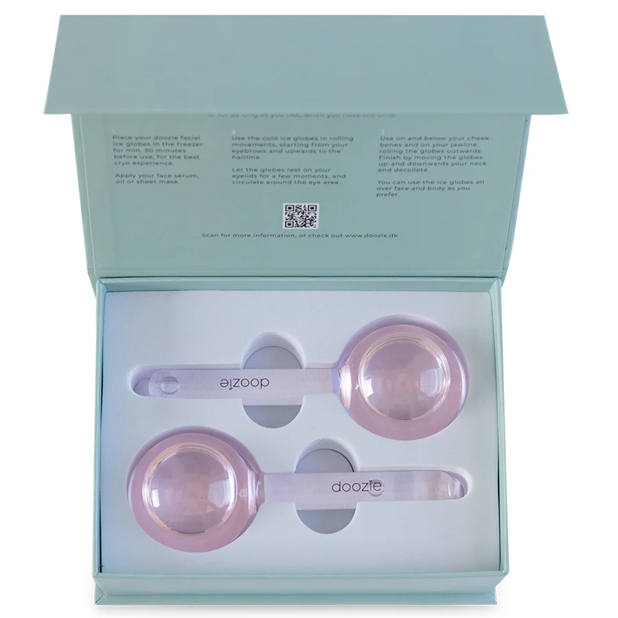 Doozie  Facial Ice Globes - Light Pink