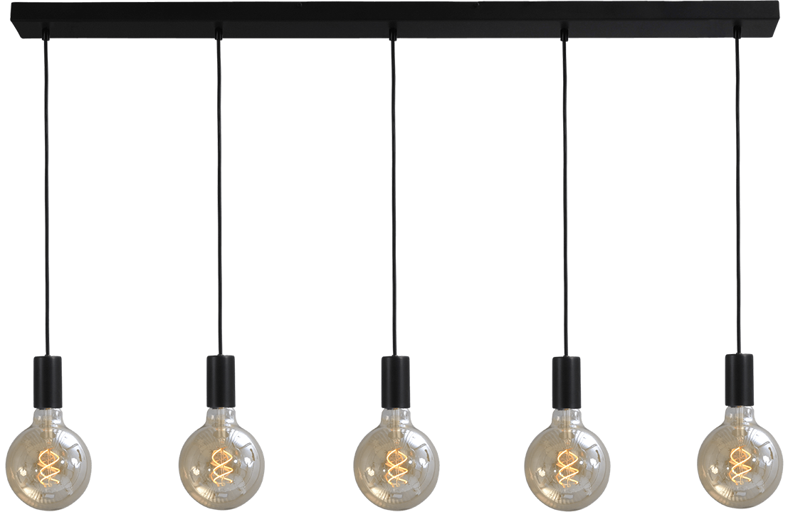 Hanglamp | 2237-05-130-5 Tessi B130 x D8 cm