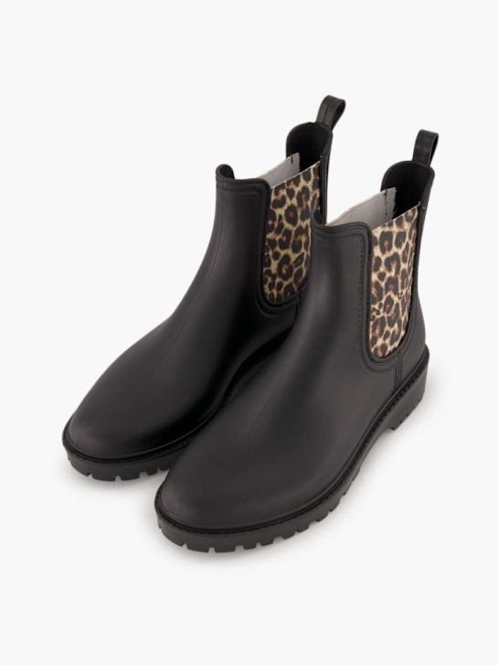 Graceland Gummistiefel Schwarz