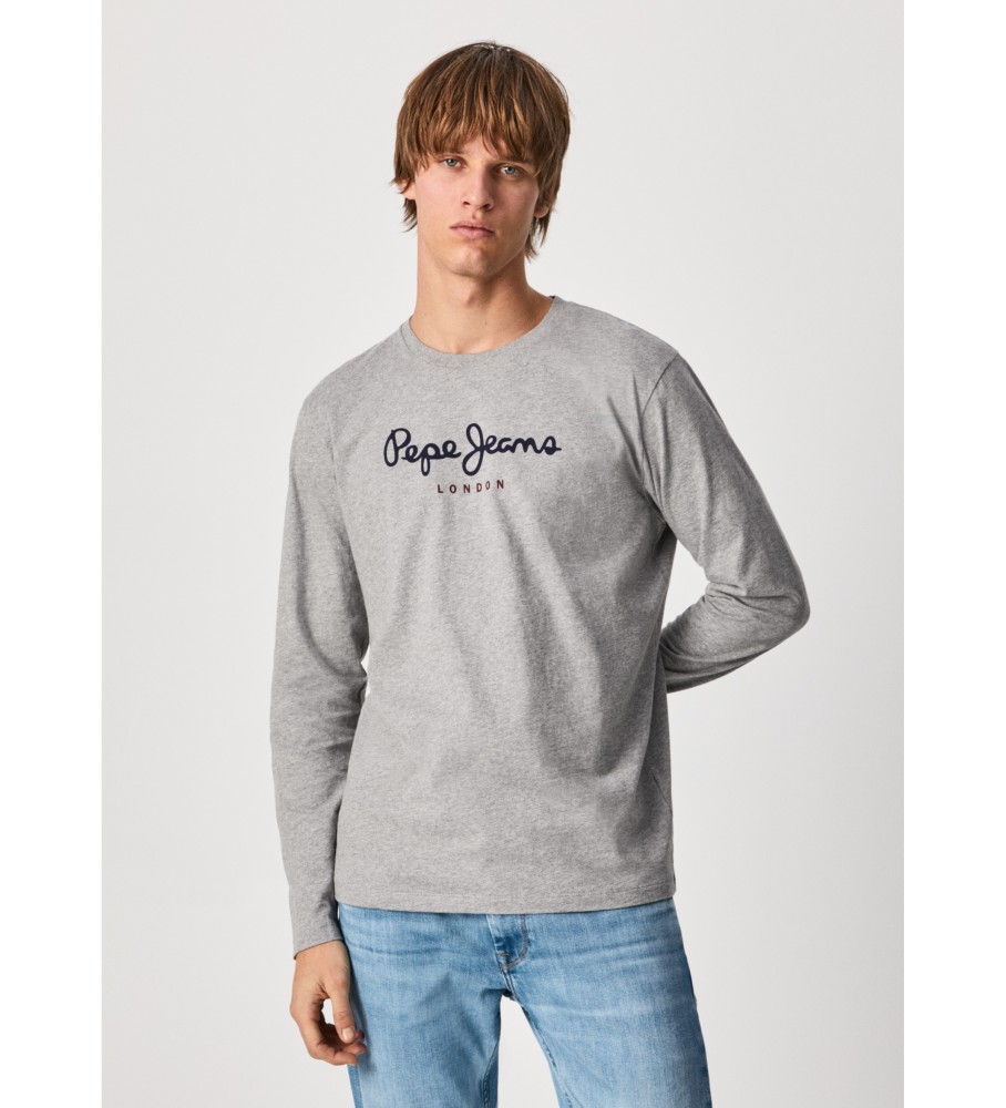 Camiseta Pepe Jeans Eggo Largo N cinza