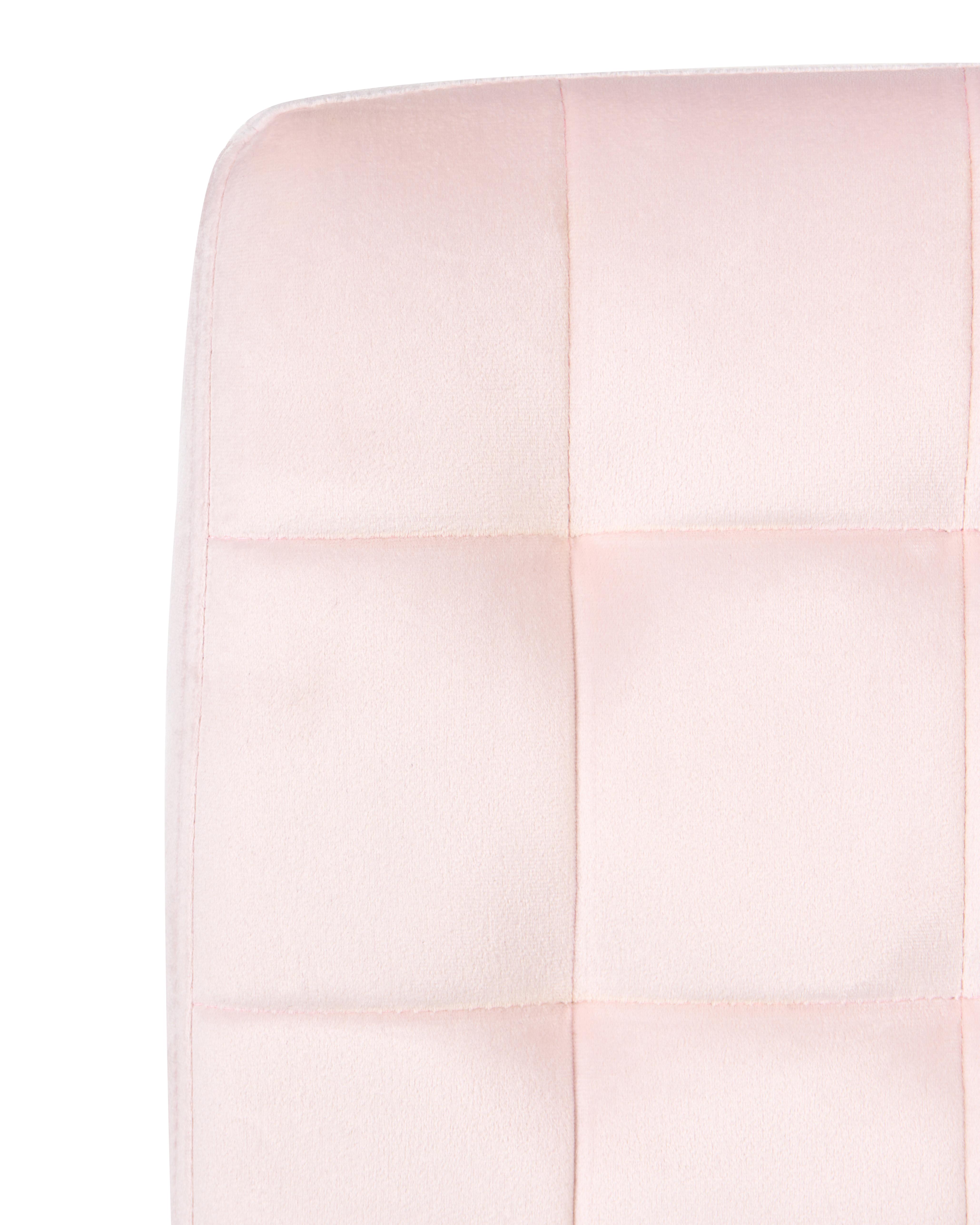 Bureaustoel DANDY Fluweel Pastelroze