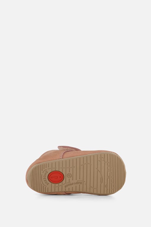 Shoesme leren lopen klittenband schoenen roze