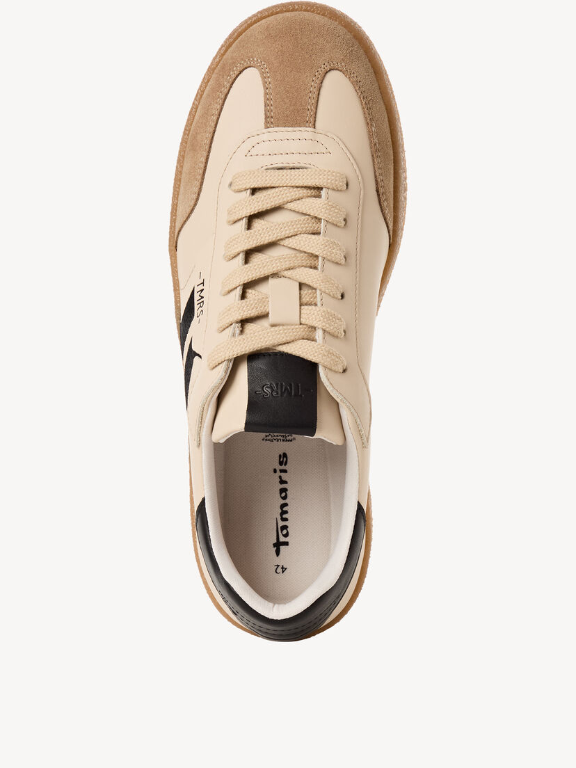 Leren Sneaker - beige