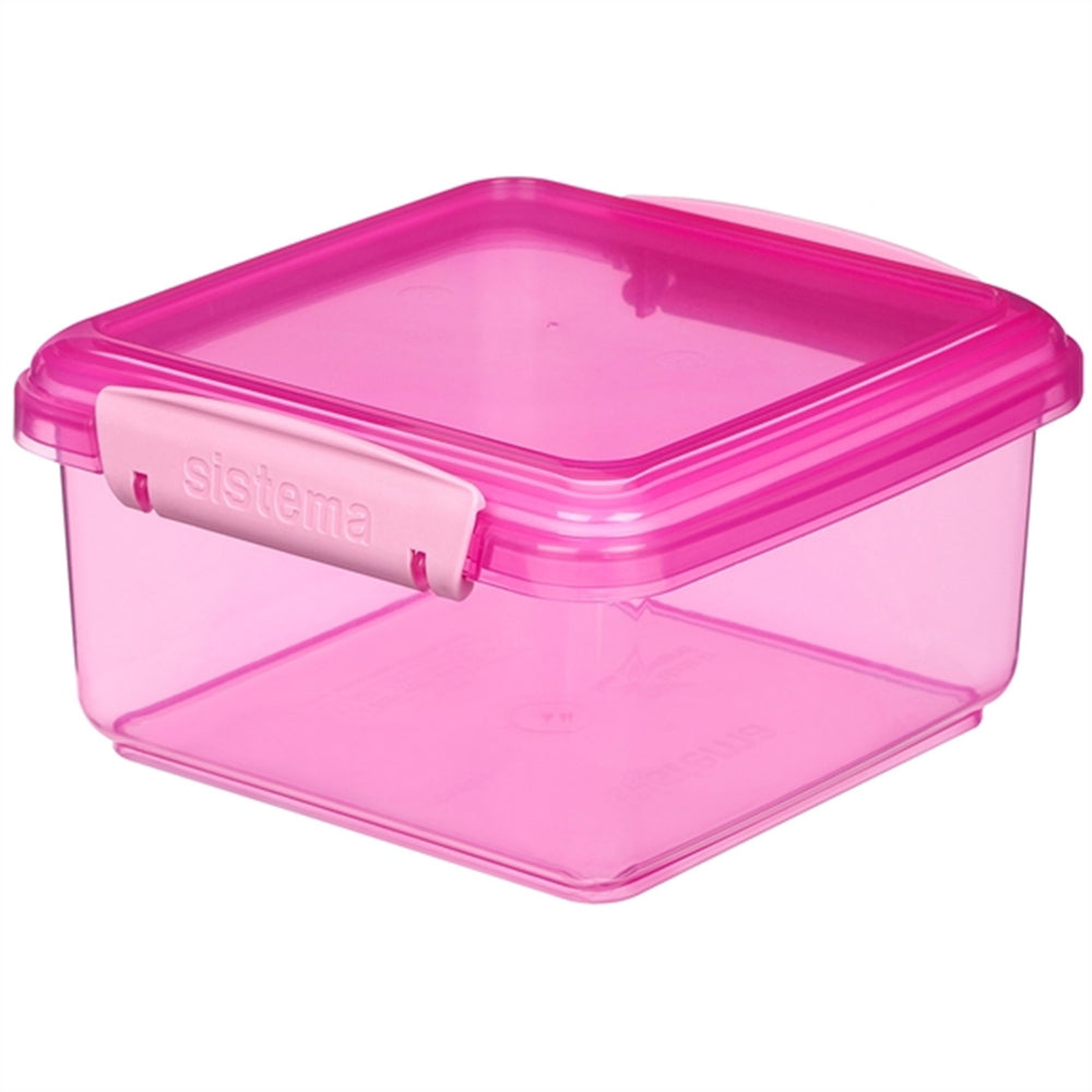 Lunch Plus Madkasse 1,2 L Pink - Sistema