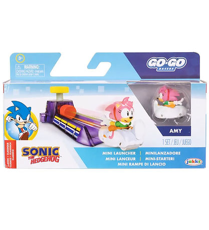 Sonic Leget?j - Go Go Racers Mini Launcher - Amy