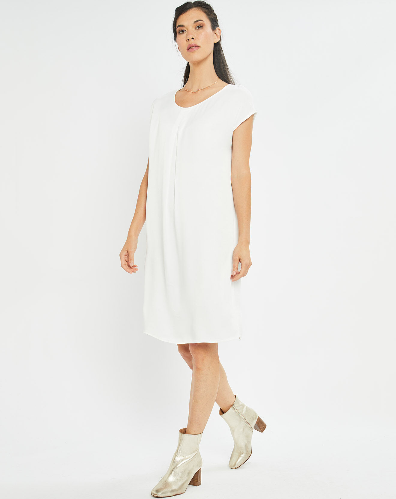 Lauren Vidal Robe Olsen blanche