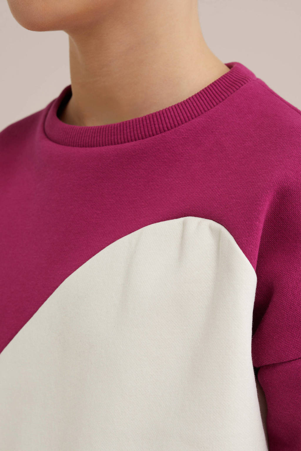 WE Fashion sweater roze