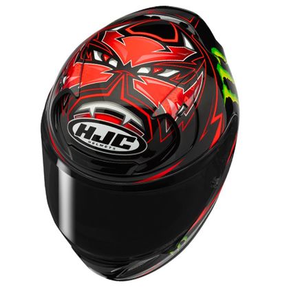 Casque Hjc RPHA 12 - QUARTARARO REPLICA - Noir / Rouge