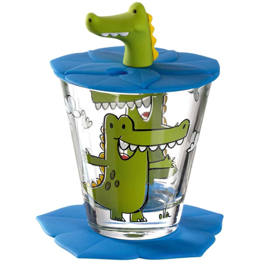 Leonardo Kinderbecherset Bambini 215 ml blau-grün